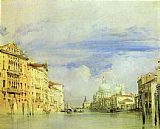 Richard Parkes Bonington Venice. The Grand Canal. painting